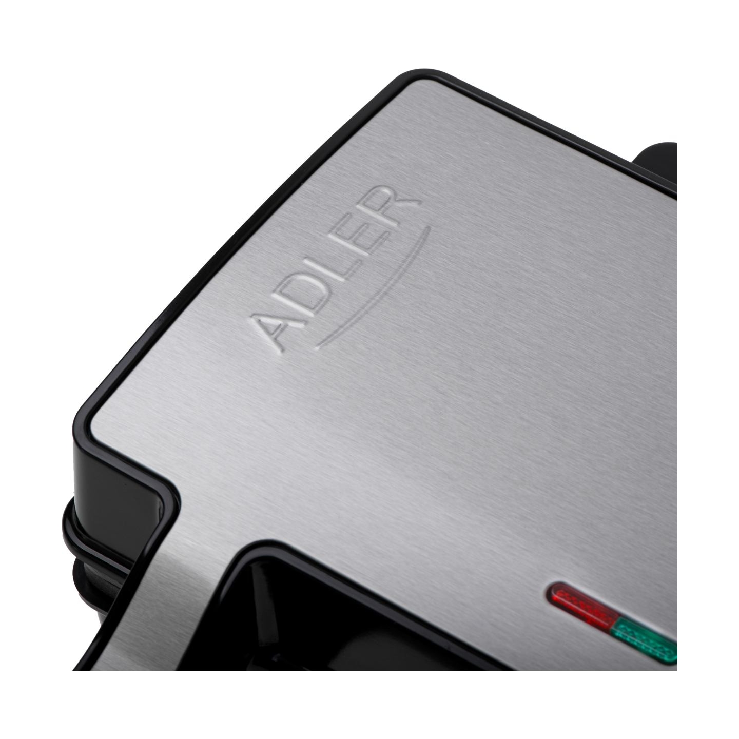 Adler Sandwich maker 2 in 1 | AD 3073 | 1000 W | Number of plates 2 | Stainless Steel/Black