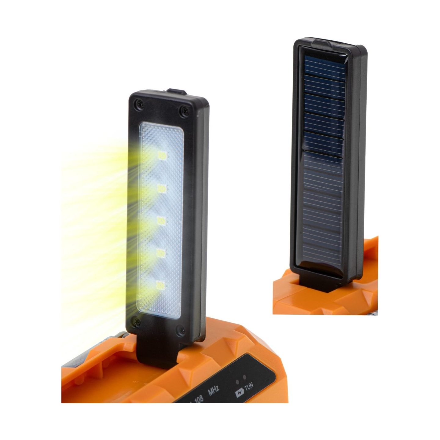Adler | Portable radio with flashlight | AD 1197 | Alarm function