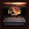 Axagon KEYBOARD + I/O HUB 9IN1/0.6M HMC-KB-CRL AXAGON