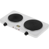 Adler Hot Plate | AD 6520 | Number of burners/cooking zones 2 | White | Electric