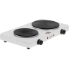 Adler Hot Plate | AD 6520 | Number of burners/cooking zones 2 | White | Electric