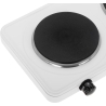 Adler Hot Plate | AD 6520 | Number of burners/cooking zones 2 | White | Electric