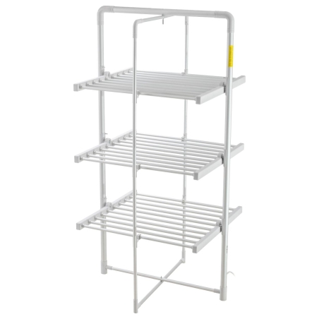 Adler | Foldable Electric Clothes Dryer | AD 7829 | 300 W | Silver/White
