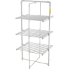 Adler | Foldable Electric Clothes Dryer | AD 7829 | 300 W | Silver/White