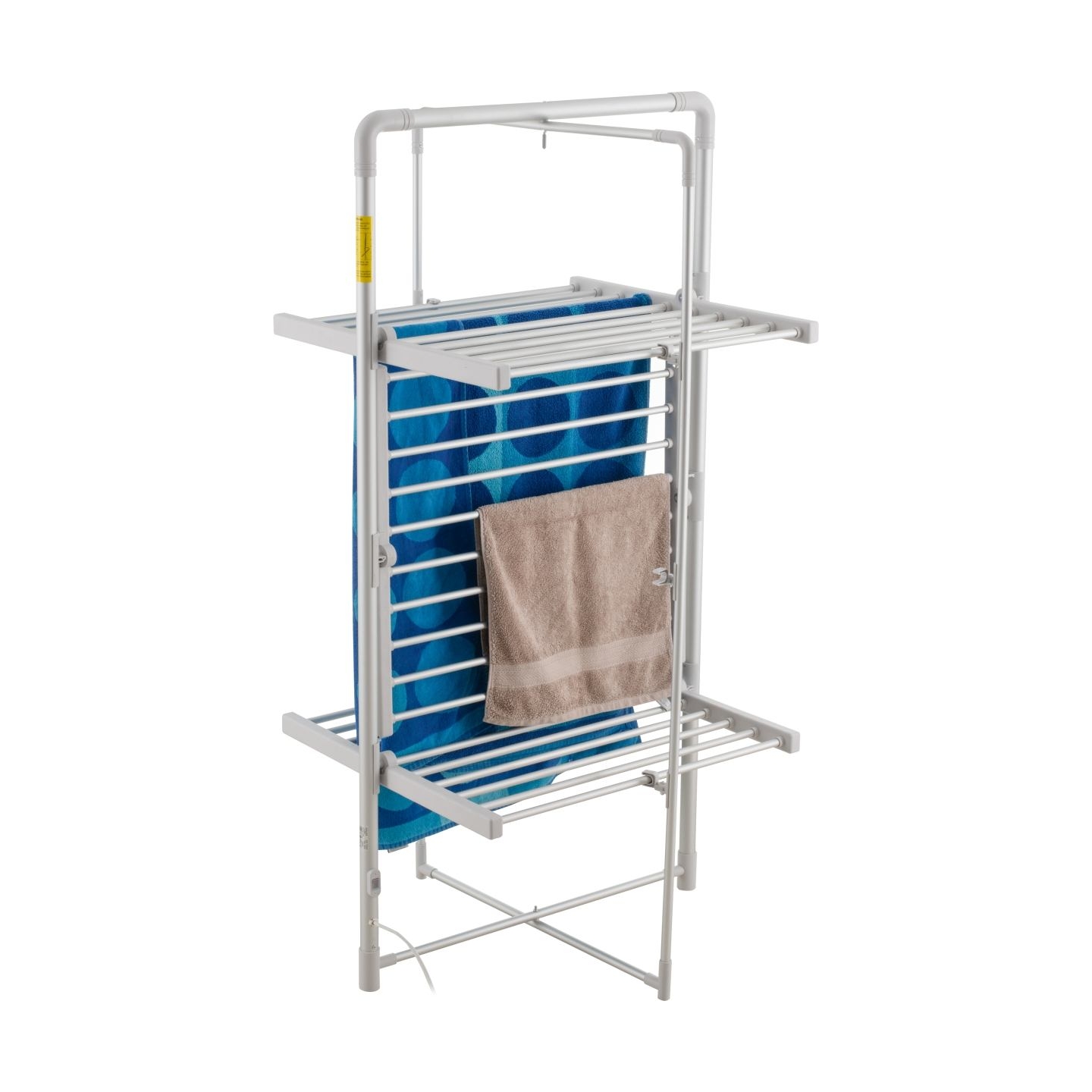 Adler | Foldable Electric Clothes Dryer | AD 7829 | 300 W | Silver/White