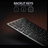 Axagon HMC-KB-CRL hub + keyboa rd 5Gbps HDMI PD Cyrili