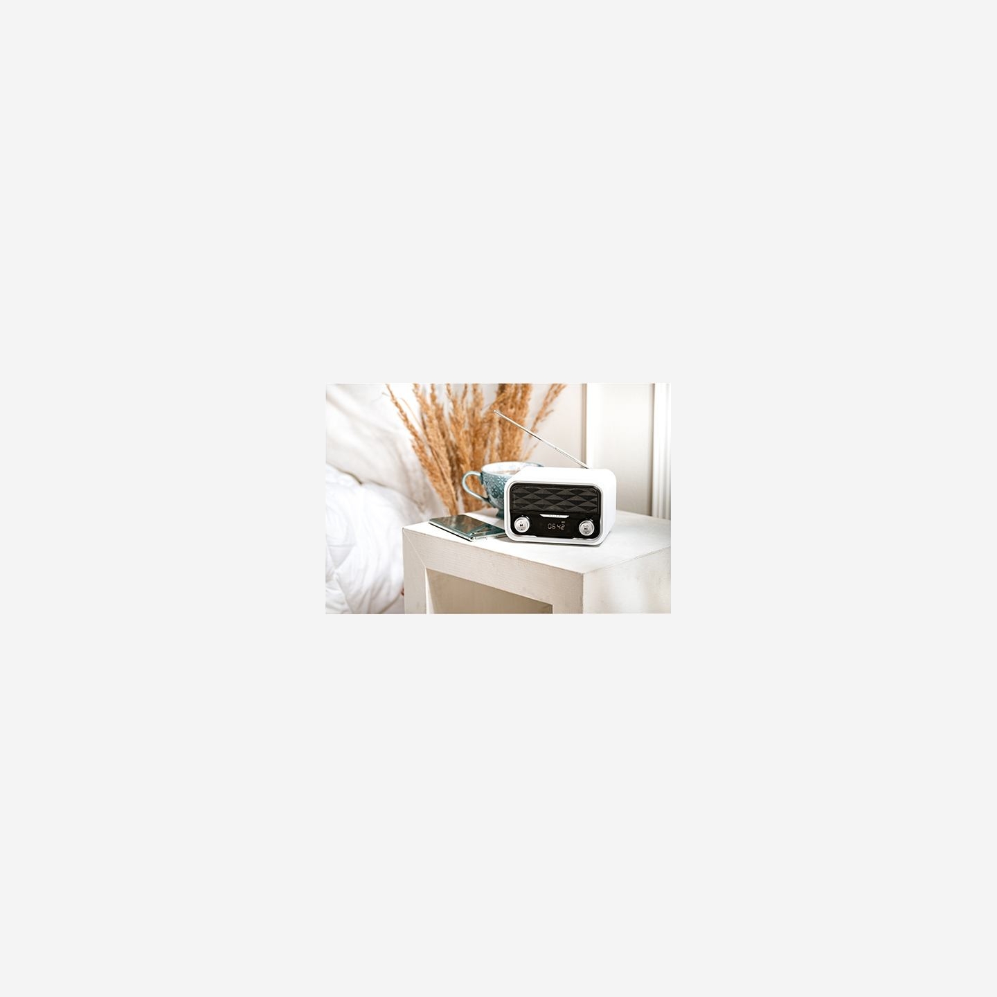 Adler | Bluetooth Radio | AD 1185 | AUX in | White