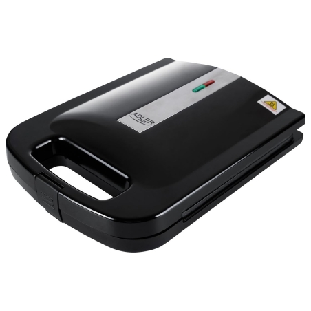 Adler | Sandwich Maker | AD 3055 | 1000 W | Number of plates 4 | Black