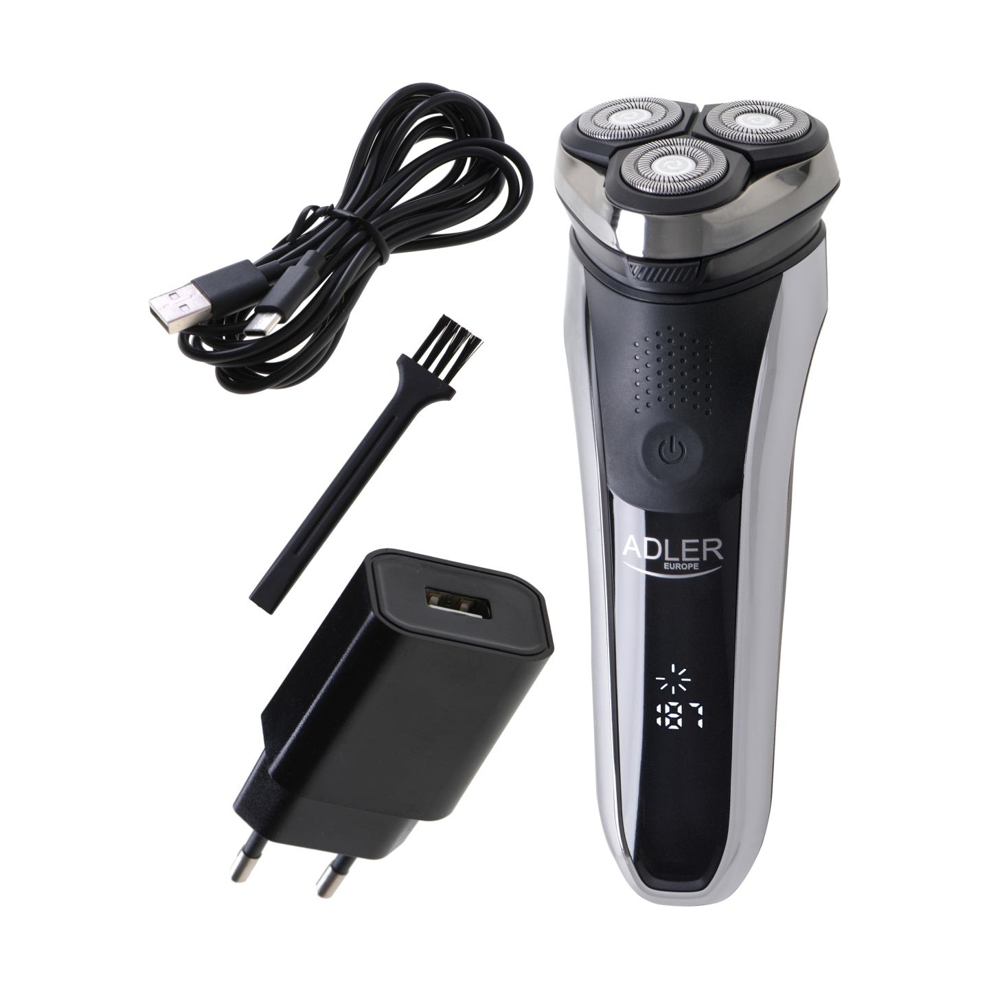 Adler | Electric Shaver | AD 2933 | Operating time (max) 180 min | Lithium Ion | Black