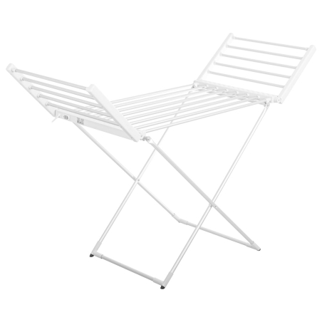 Adler | Foldable electric clothes drying rack | AD 7821 | 220 W | Silver/White