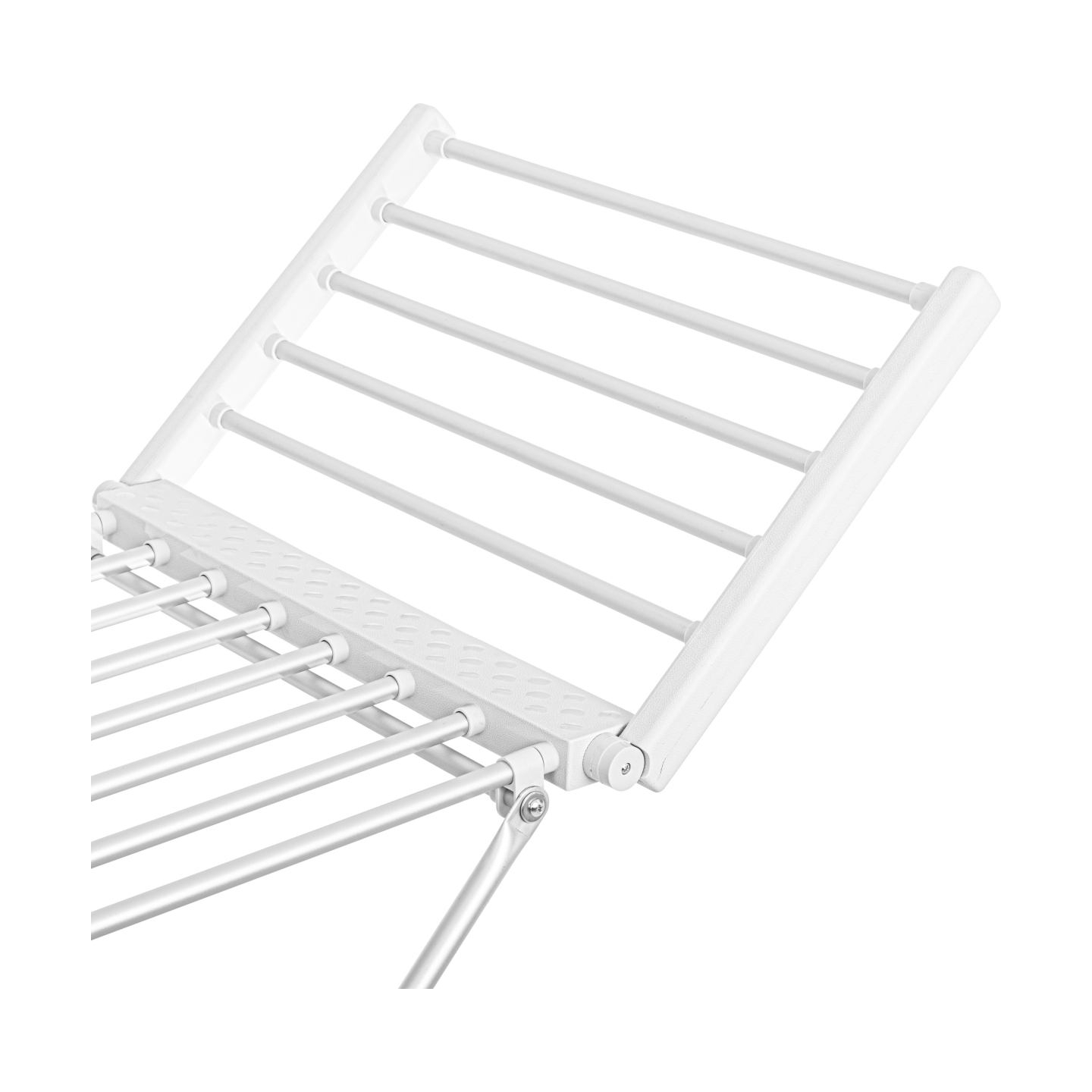 Adler | Foldable electric clothes drying rack | AD 7821 | 220 W | Silver/White