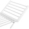 Adler | Foldable electric clothes drying rack | AD 7821 | 220 W | Silver/White