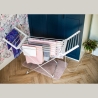 Adler | Foldable electric clothes drying rack | AD 7821 | 220 W | Silver/White