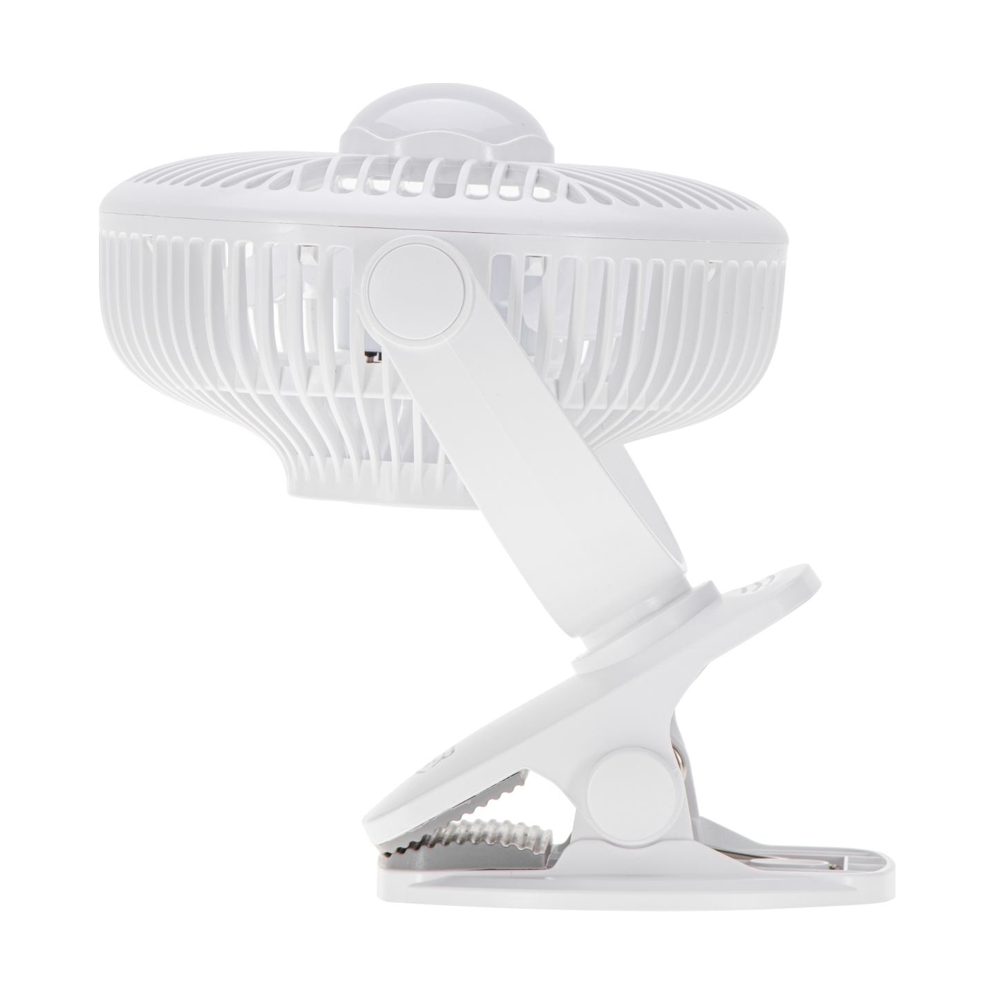 Adler Rechargeable fan with clip | AD 7335 | Table Fan | 6 W | Diameter 12.7 cm | Number of speeds 3 | Oscillation | White