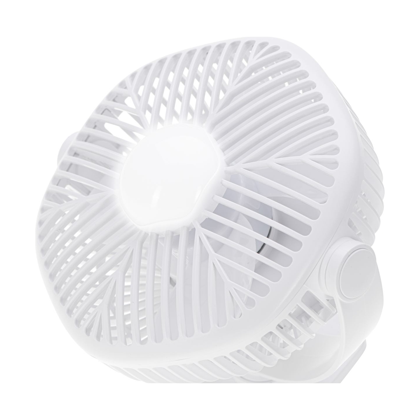 Adler Rechargeable fan with clip | AD 7335 | Table Fan | 6 W | Diameter 12.7 cm | Number of speeds 3 | Oscillation | White