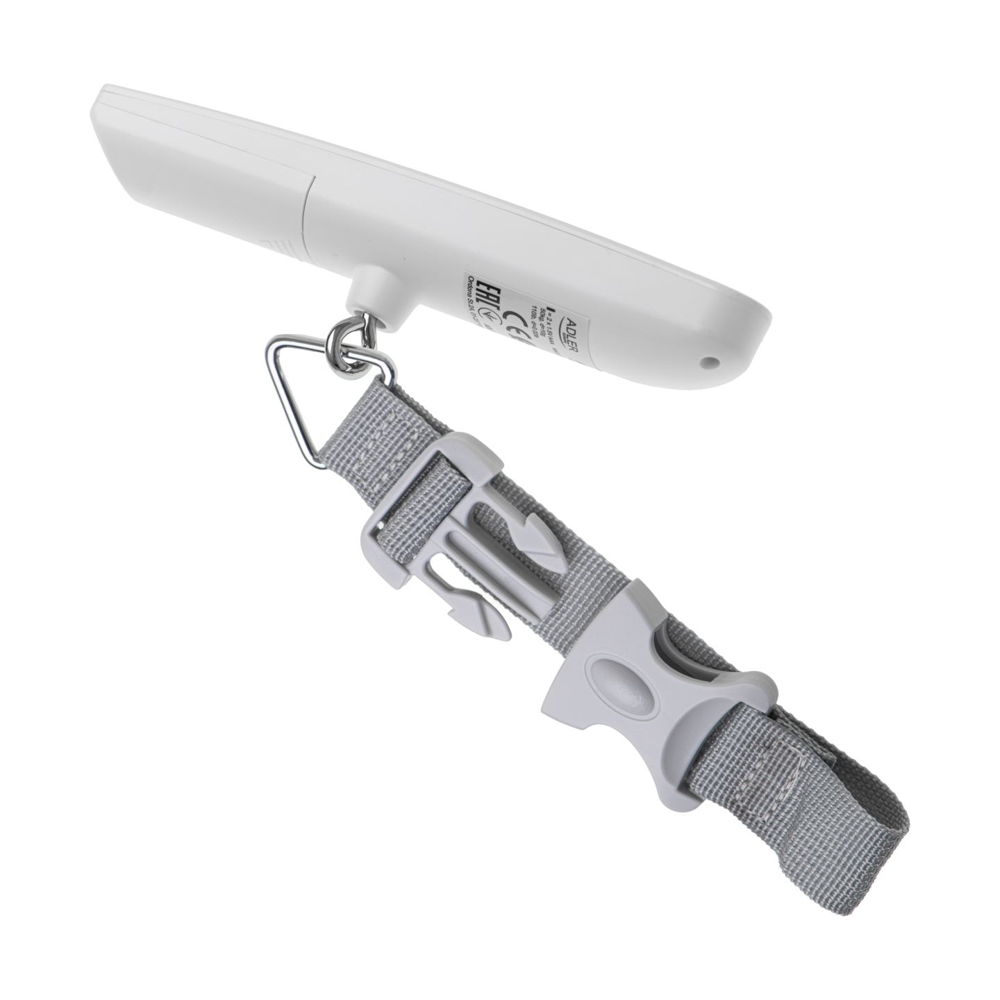 Adler | Travel Luggage Scale | AD 8191 | Maximum weight (capacity) 50 kg | Accuracy 10 g | Grey