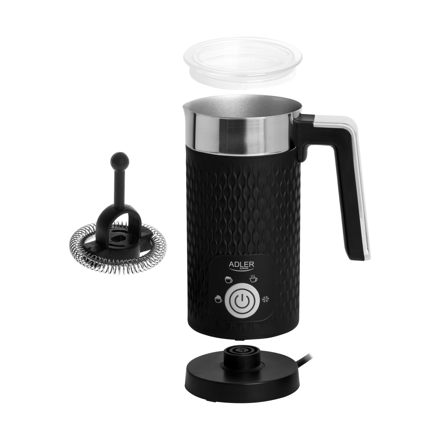 Adler | AD 4494 | 500 W | Milk frother | Black