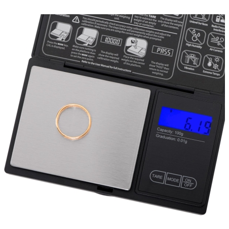 Adler | Precision Scale | AD 3176 | Maximum weight (capacity) 0.1 kg | Black