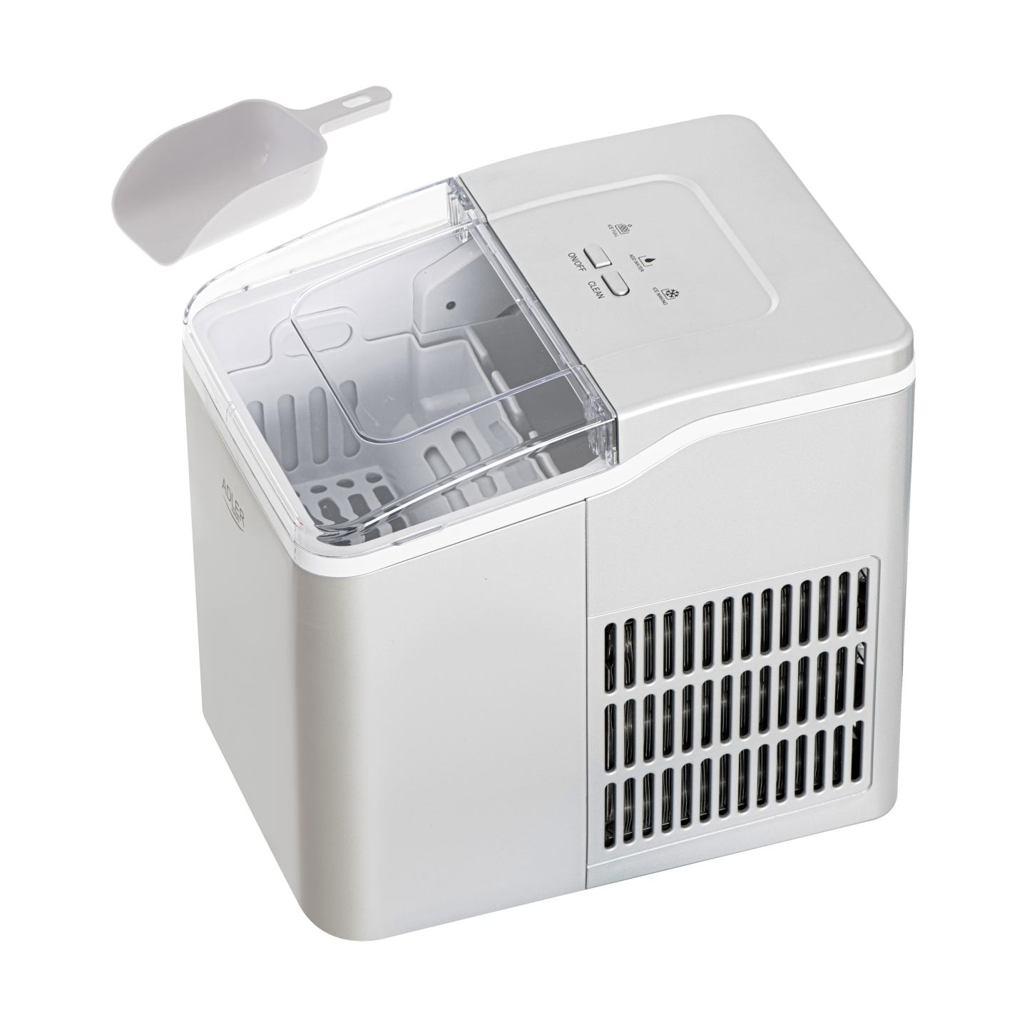 Adler | Ice Maker | AD 8086 | Power 100 W | Silver
