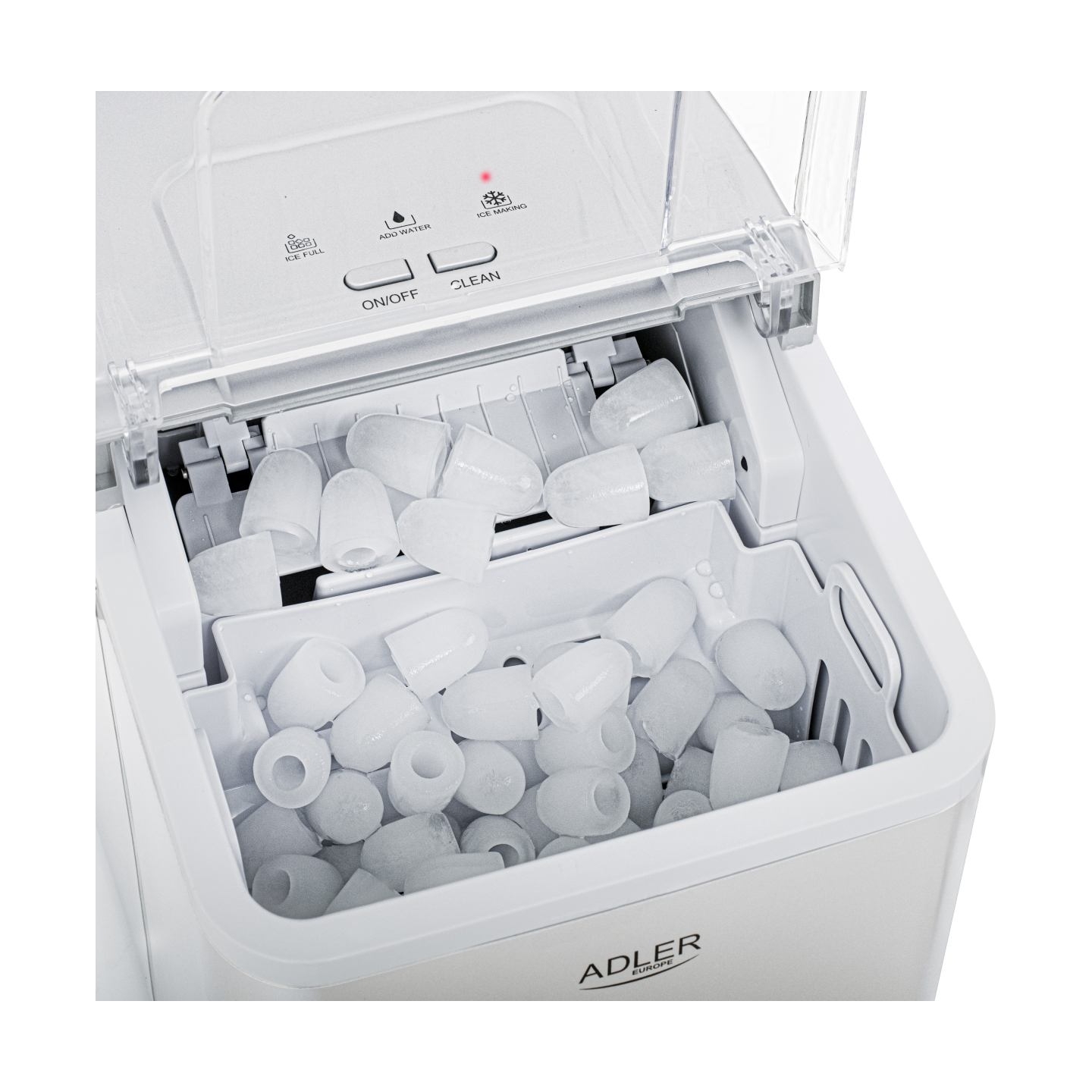 Adler | Ice Maker | AD 8086 | Power 100 W | Silver