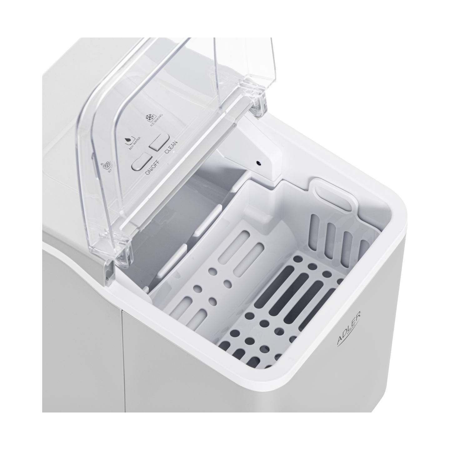 Adler | Ice Maker | AD 8086 | Power 100 W | Silver