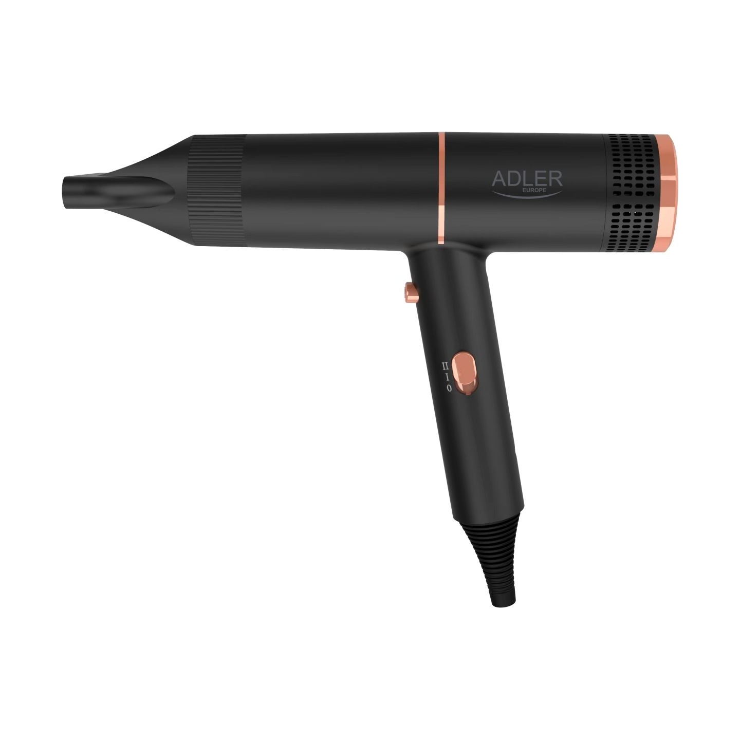 Adler Hair Dryer | AD 2278 | 1400 W | Number of temperature settings 2 | Ionic function | Black
