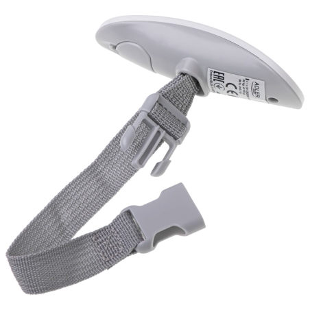 Adler | Travel Luggage Scale | AD 8189 | Maximum weight (capacity) 40 kg | Accuracy 100 g | White