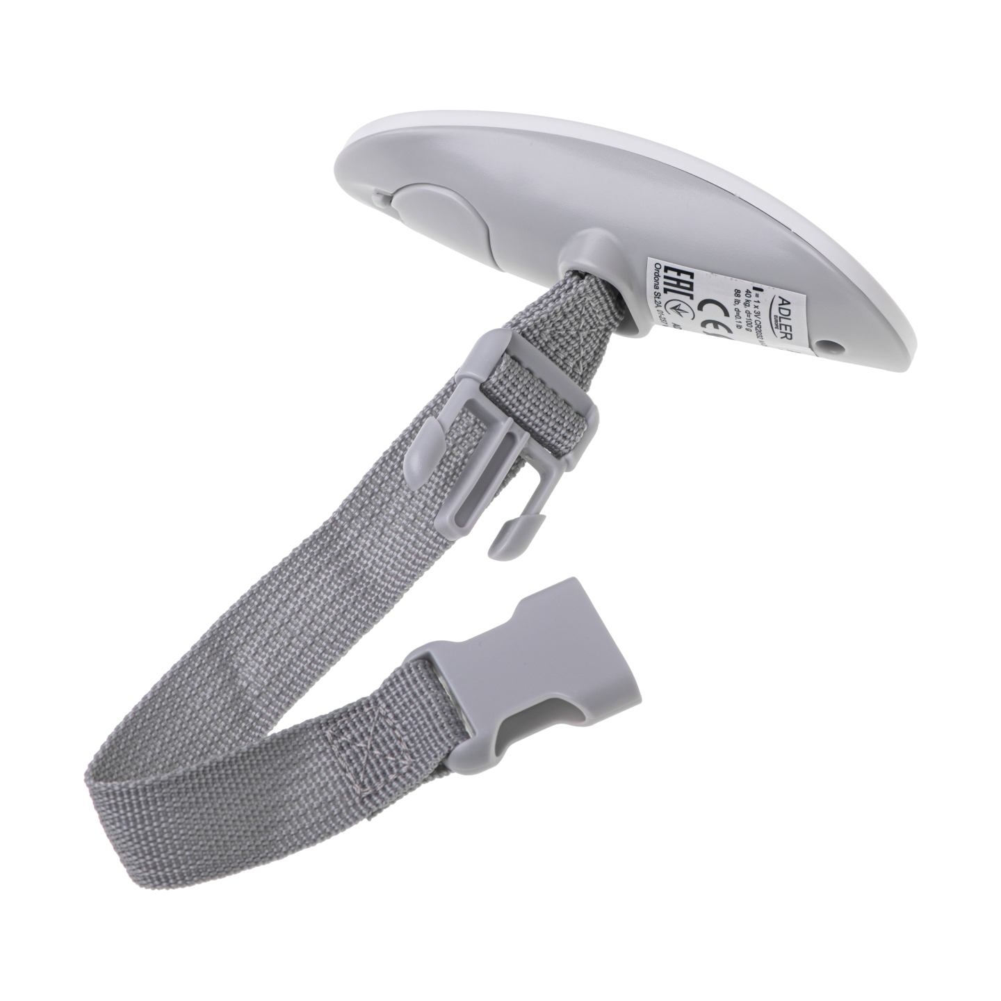 Adler | Travel Luggage Scale | AD 8189 | Maximum weight (capacity) 40 kg | Accuracy 100 g | White
