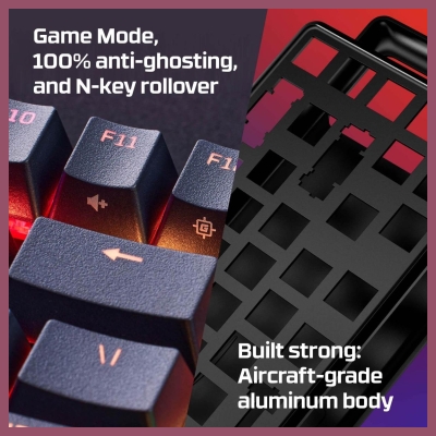 Hyperx Keyboard Alloy Origins Core PBT HX Blue 639N8AA#ABA