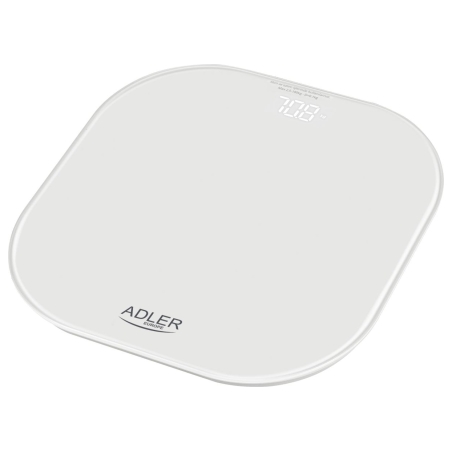 Adler Bathroom Scale | AD 8188 | Maximum weight (capacity) 180 kg | Accuracy 100 g | White