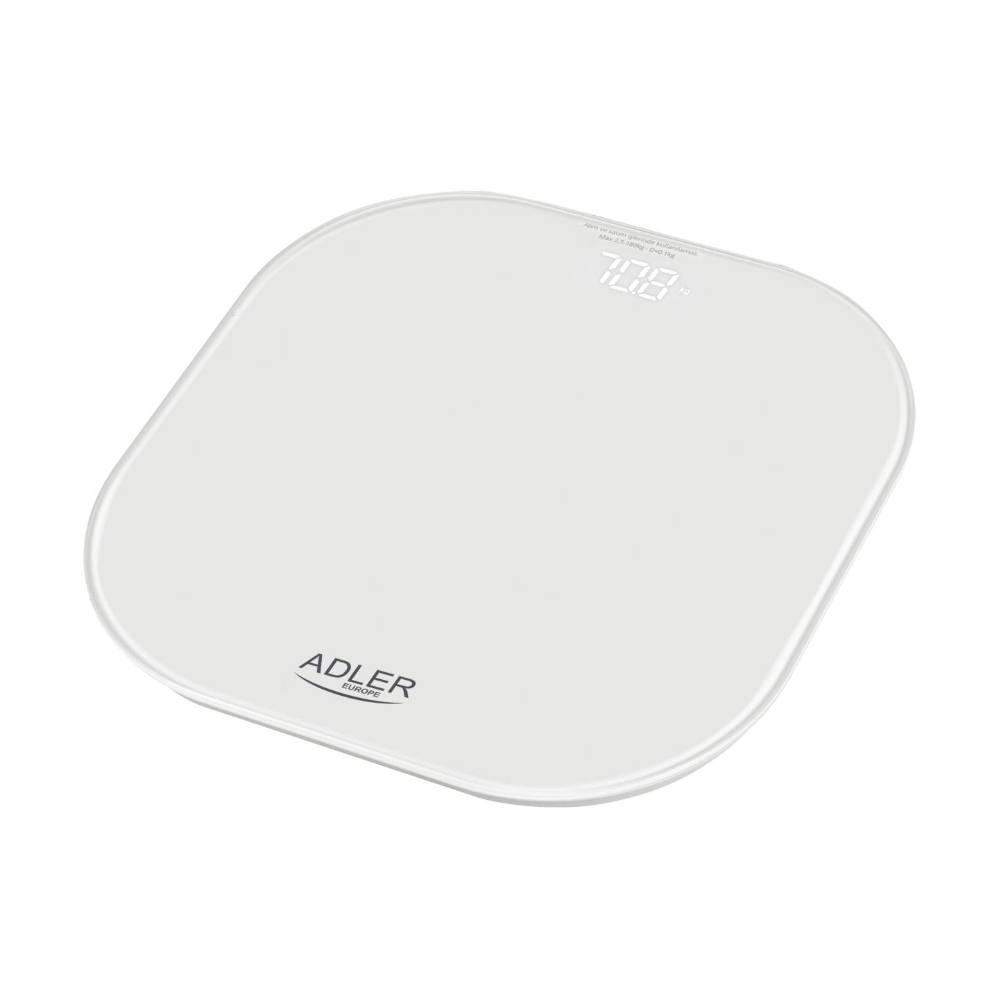 Adler Bathroom Scale | AD 8188 | Maximum weight (capacity) 180 kg | Accuracy 100 g | White