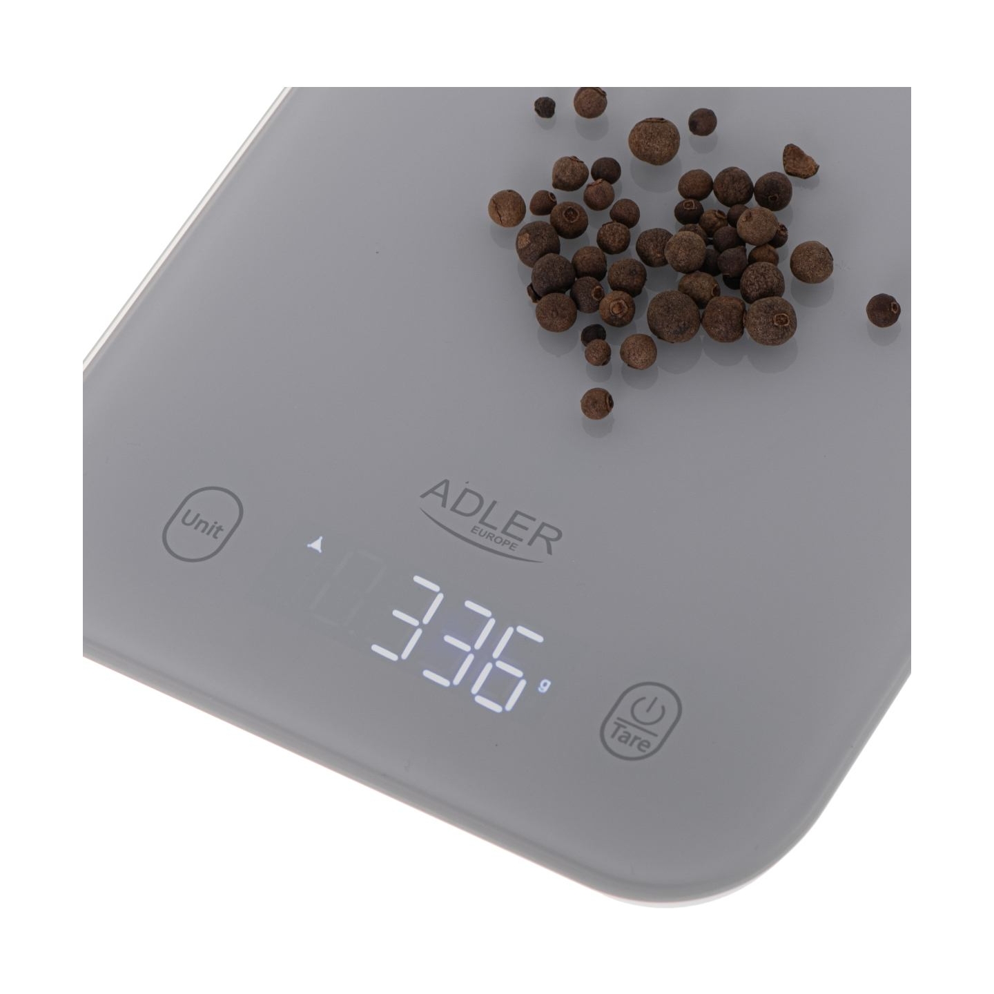 Adler Kitchen Scale | AD 3181g | Graduation 1 g | Display type LED | Grey