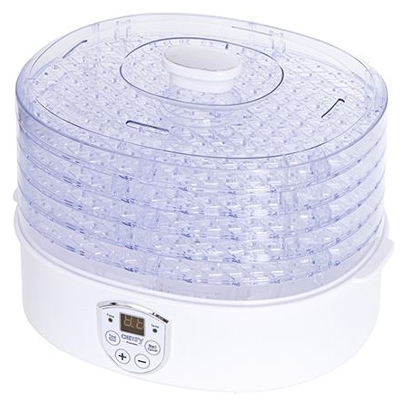 Camry | Food Dehydrator | CR 6659 | Power 240 W | Number of trays 5 | Temperature control | Integrated timer | White