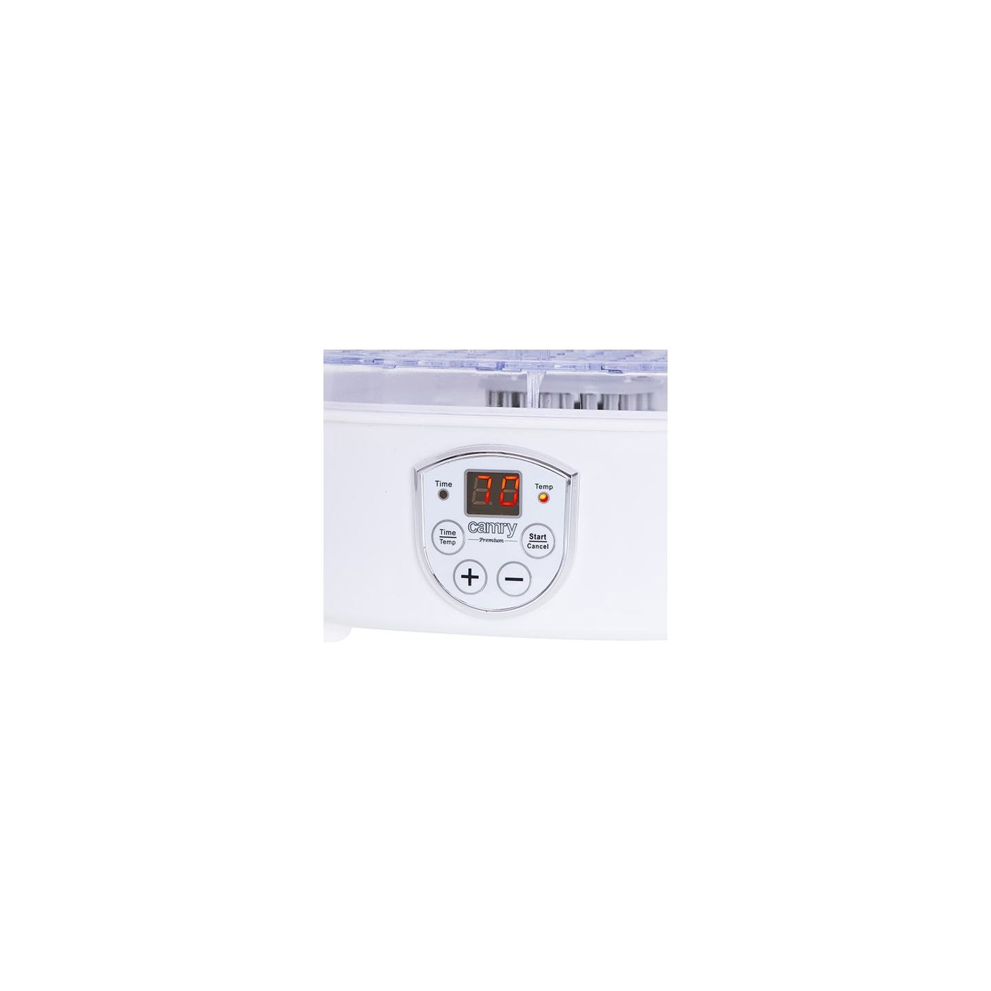 Camry | Food Dehydrator | CR 6659 | Power 240 W | Number of trays 5 | Temperature control | Integrated timer | White