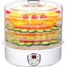 Camry | Food Dehydrator | CR 6659 | Power 240 W | Number of trays 5 | Temperature control | Integrated timer | White