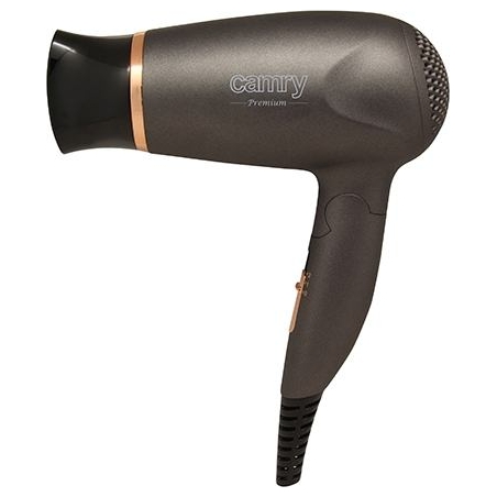 Camry | Hair Dryer | CR 2261 | 1400 W | Number of temperature settings 2 | Metallic Grey/Gold