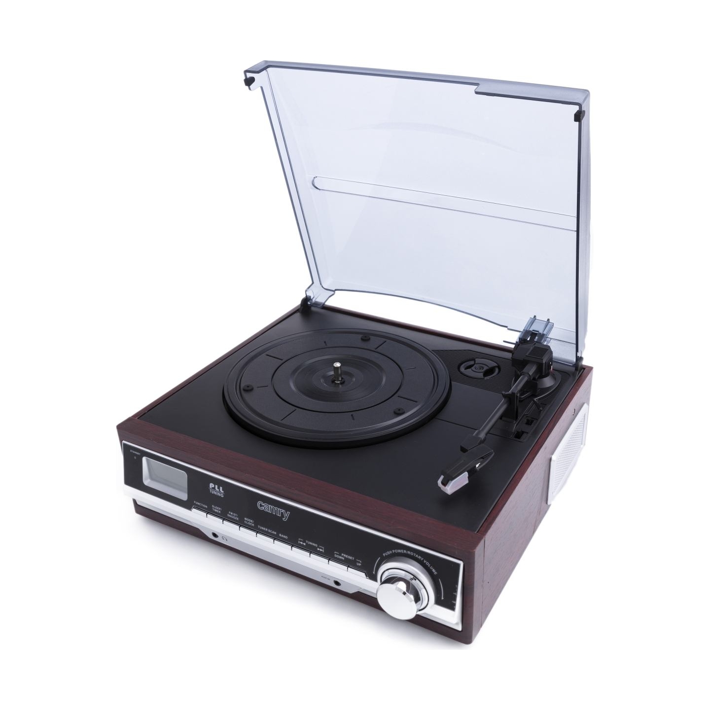 Camry | Turntable with radio | CR 1113 | AUX in | Brown