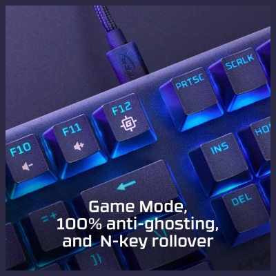 Hyperx Keyboard Alloy Origins Core PBT HX Blue 639N8AA#ABA