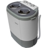 Camry | Washing machine | CR 8052 | Top loading | Washing capacity 3 kg | 1300 RPM | Depth 40 cm | Width 60 cm | White-Grey