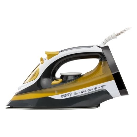 Camry | Iron | CR 5029 | Steam Iron | 2400 W | Continuous steam 40 g/min | Steam boost performance 70 g/min | White/Black/Gold
