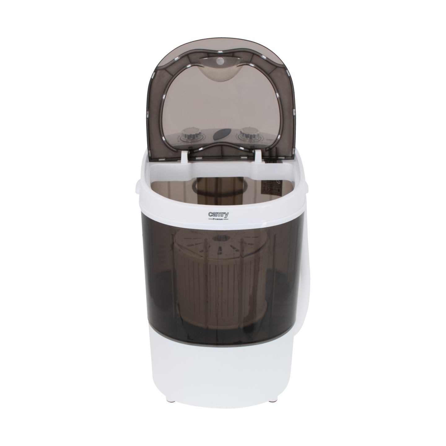 Camry | Mini washing machine | CR 8054 | Top loading | Washing capacity 3 kg | Depth 37 cm | Width 36 cm | White/Gray