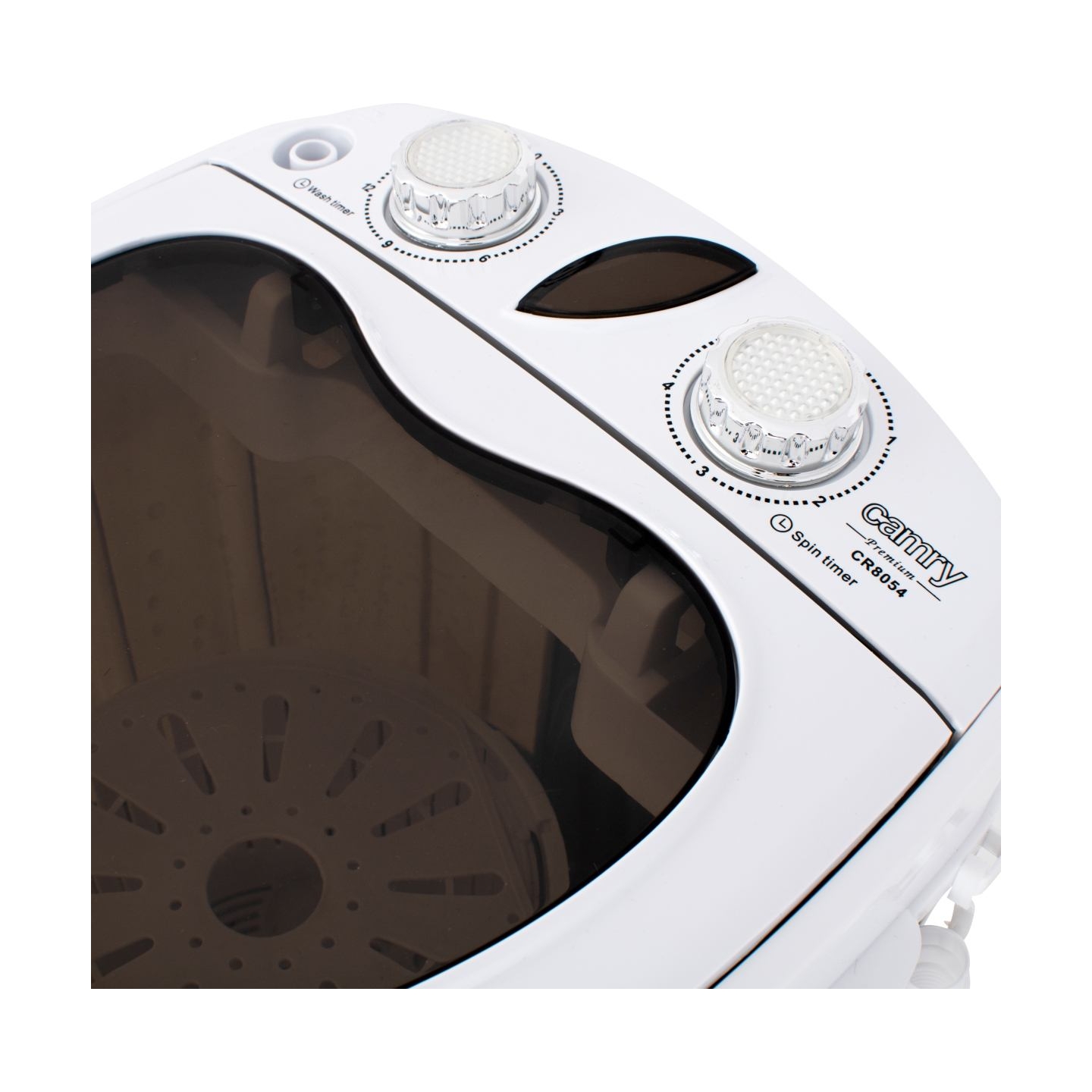Camry | Mini washing machine | CR 8054 | Top loading | Washing capacity 3 kg | Depth 37 cm | Width 36 cm | White/Gray