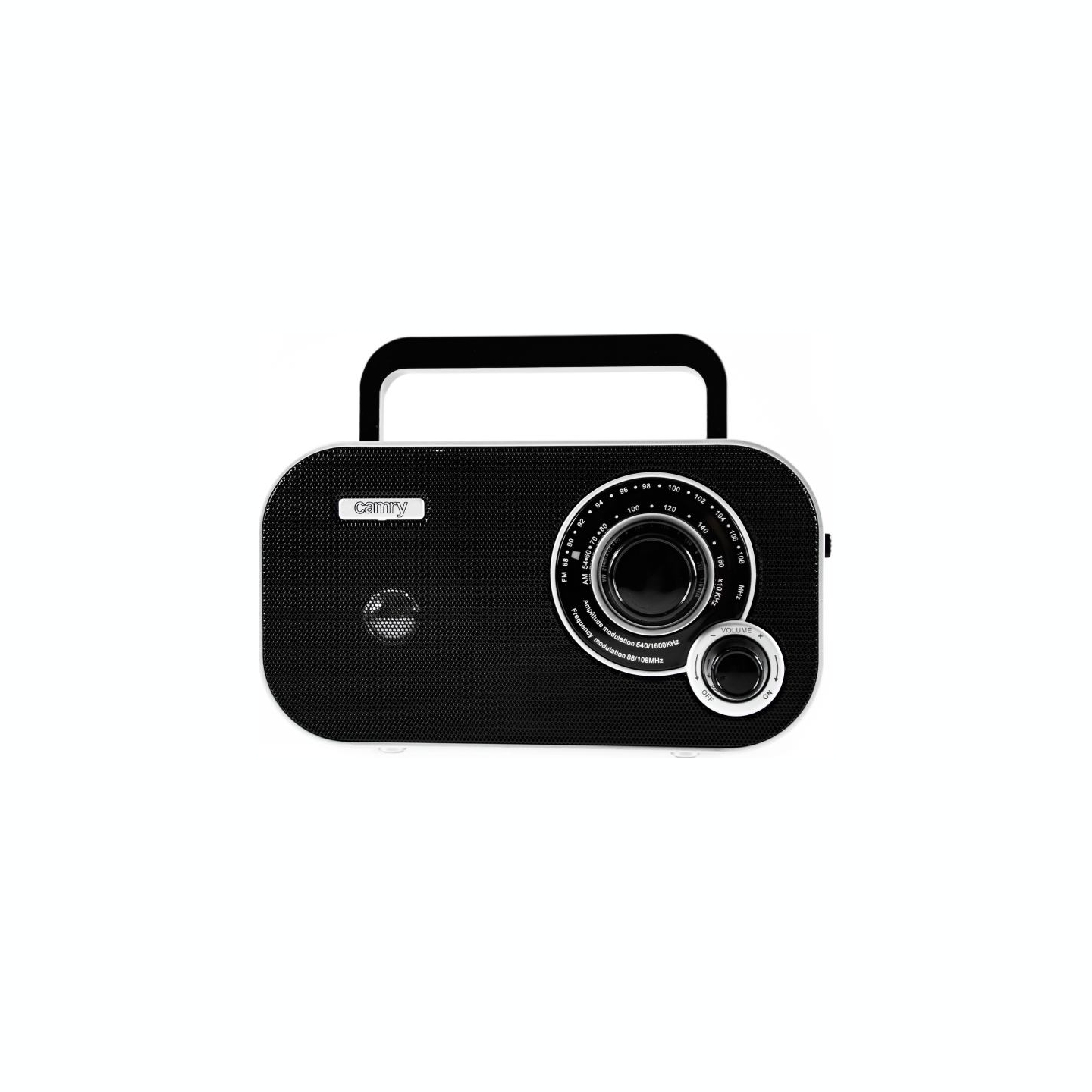 Camry | Portable Radio | CR 1140b | Black/Grey