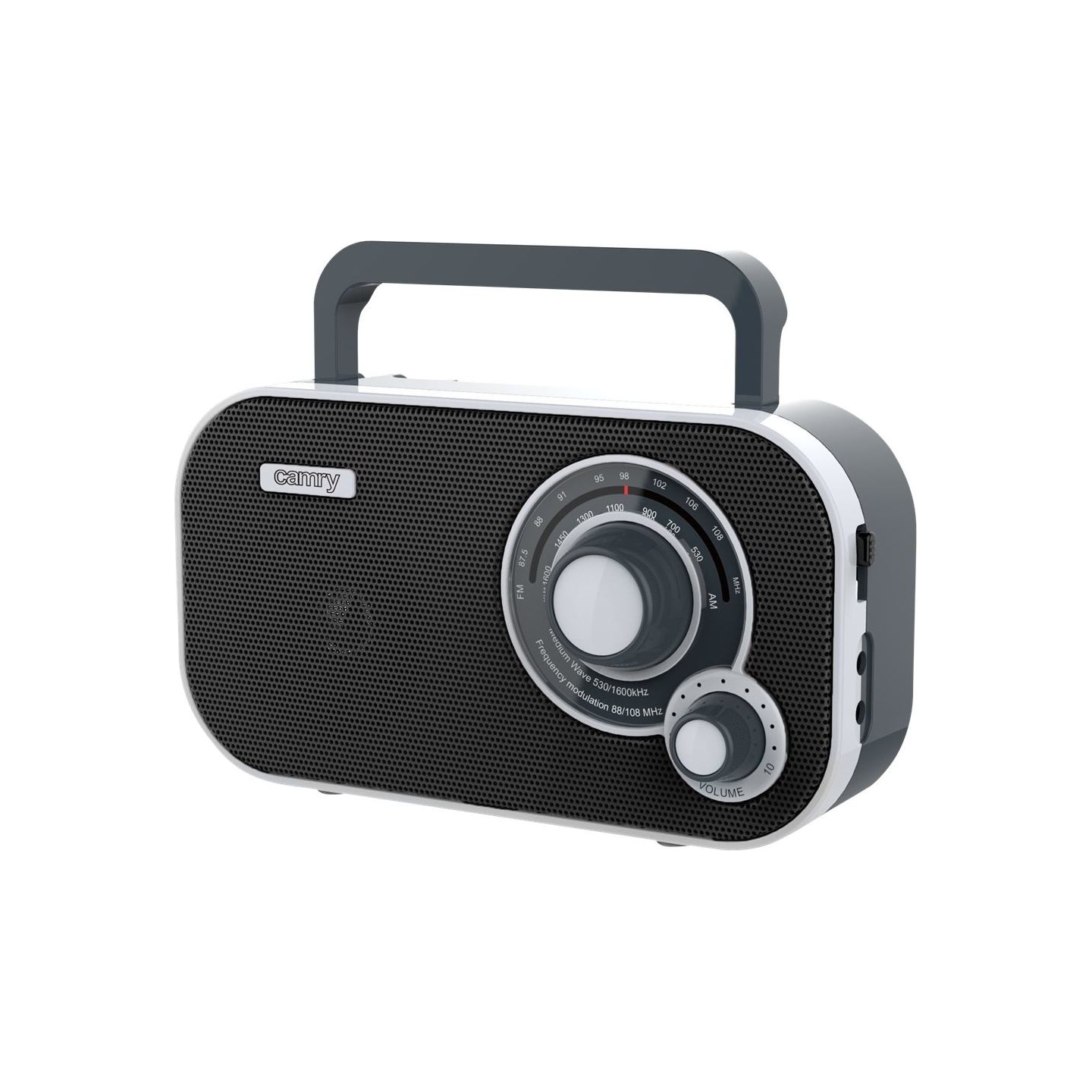 Camry | Portable Radio | CR 1140b | Black/Grey