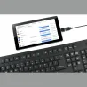 Gembird KEYBOARD FLEXIBLE USB ENG/BLACK KB-109F-B GEMBIRD
