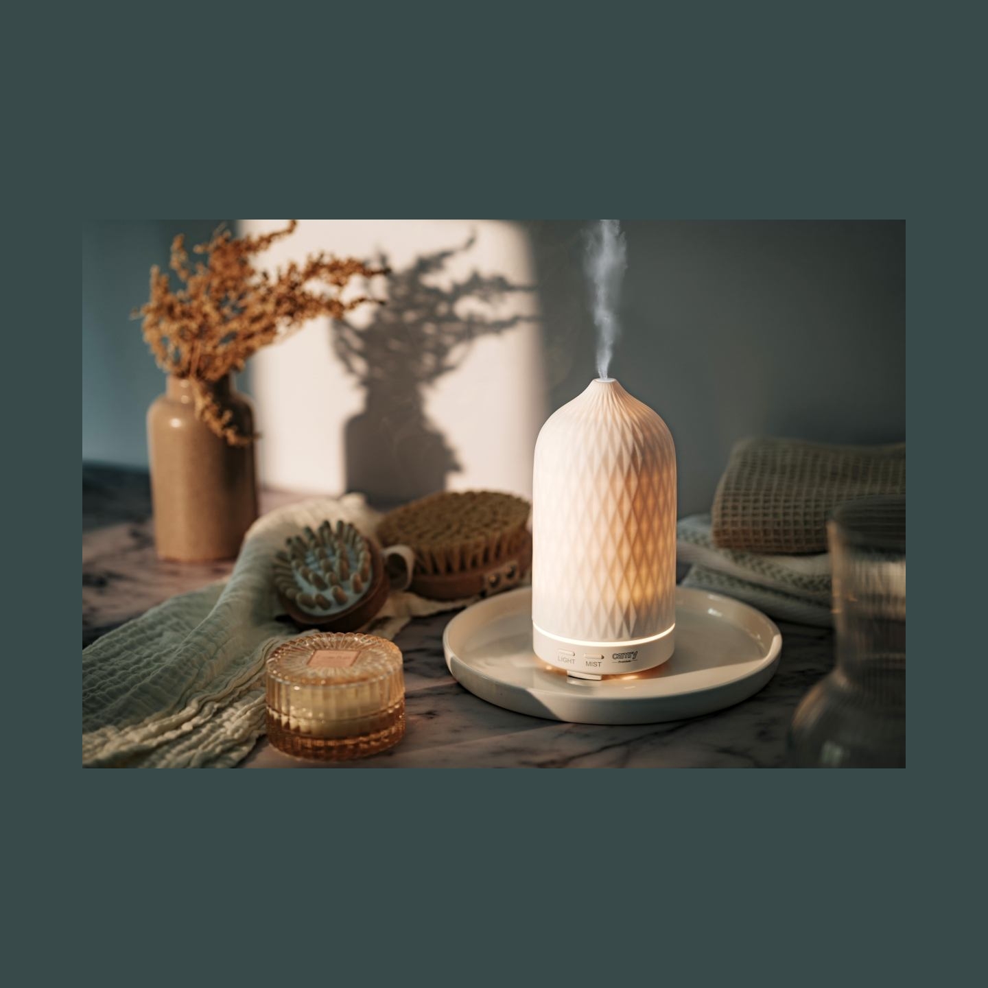 Camry | Ultrasonic aroma diffuser 3in1 | CR 7970 | Ultrasonic | Suitable for rooms up to 25 m² | White
