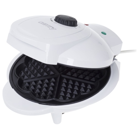 Camry | Waffle maker | CR 3022 | 1000 W | Number of pastry 5 | Heart shaped | White