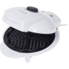Camry | Waffle maker | CR 3022 | 1000 W | Number of pastry 5 | Heart shaped | White