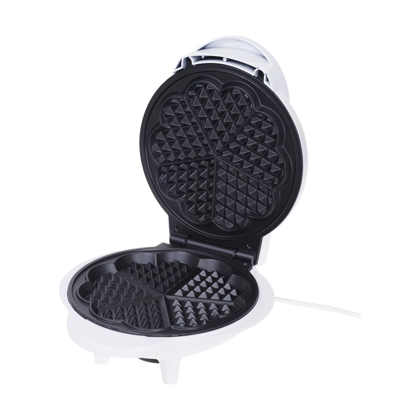Camry | Waffle maker | CR 3022 | 1000 W | Number of pastry 5 | Heart shaped | White