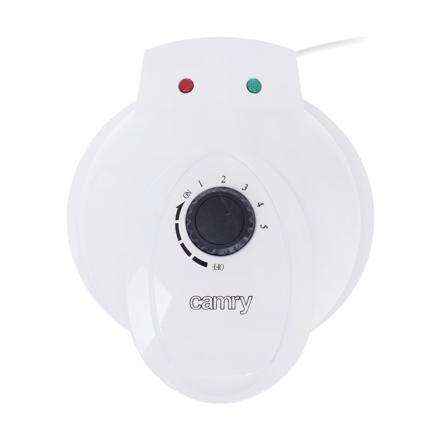 Camry | Waffle maker | CR 3022 | 1000 W | Number of pastry 5 | Heart shaped | White